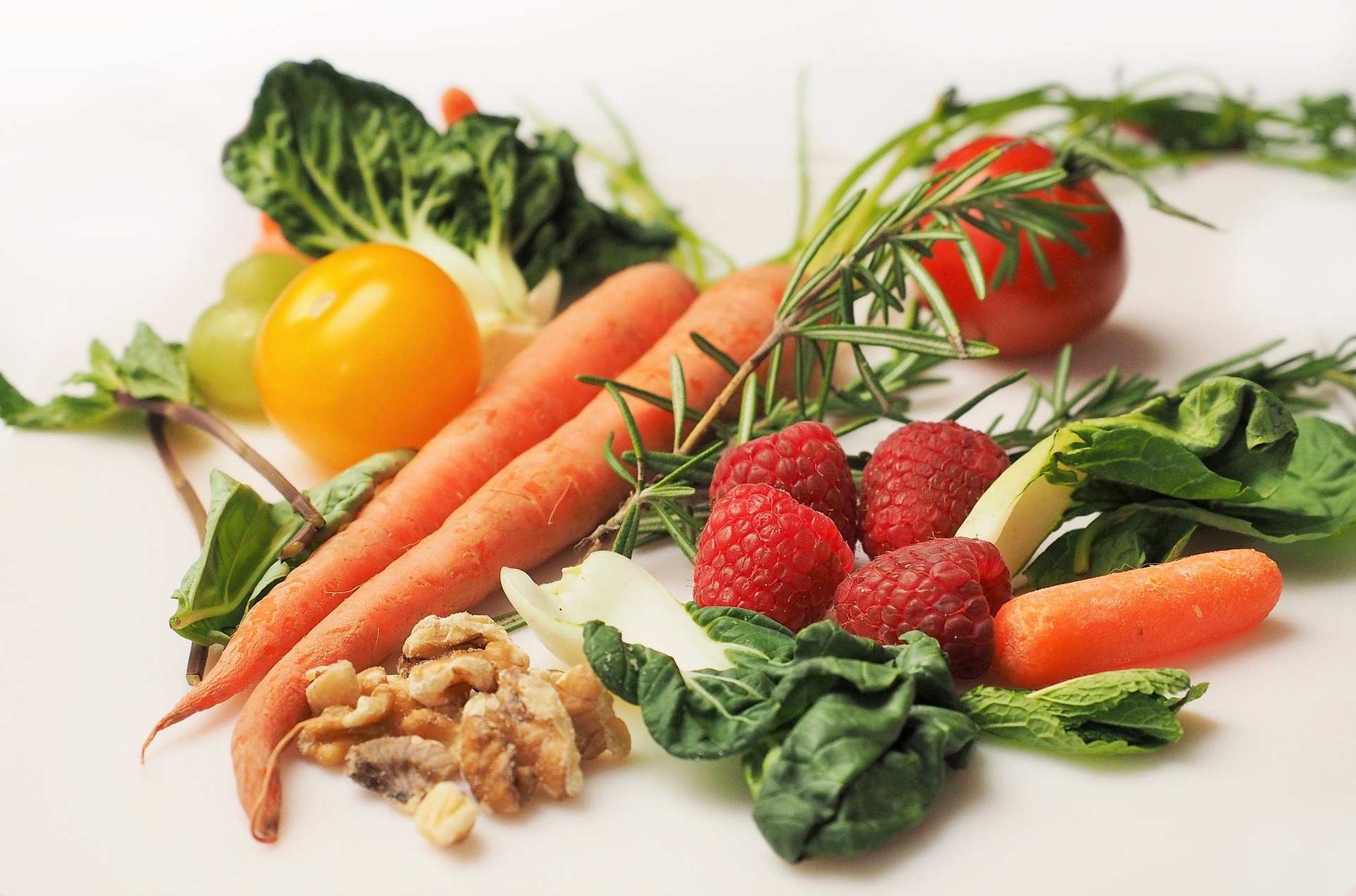 vegetables and fruit